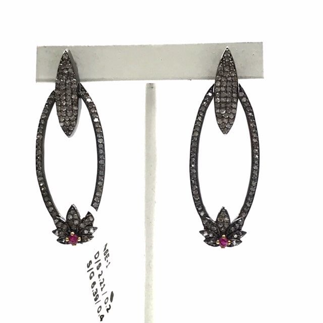 Diamond Fancy Shape Earring