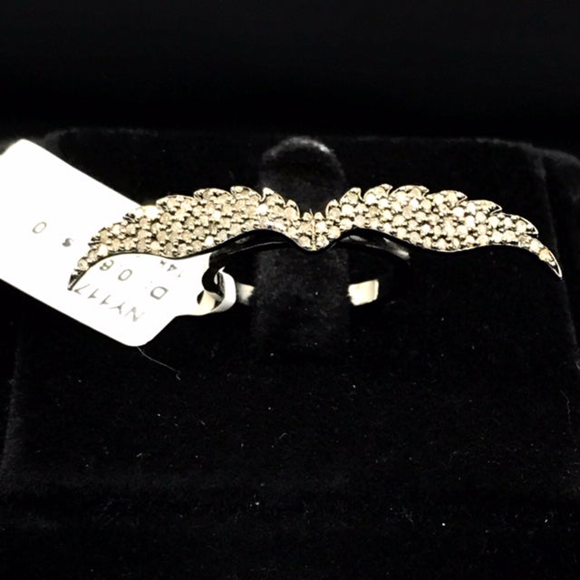 Angel Wing Diamond Ring