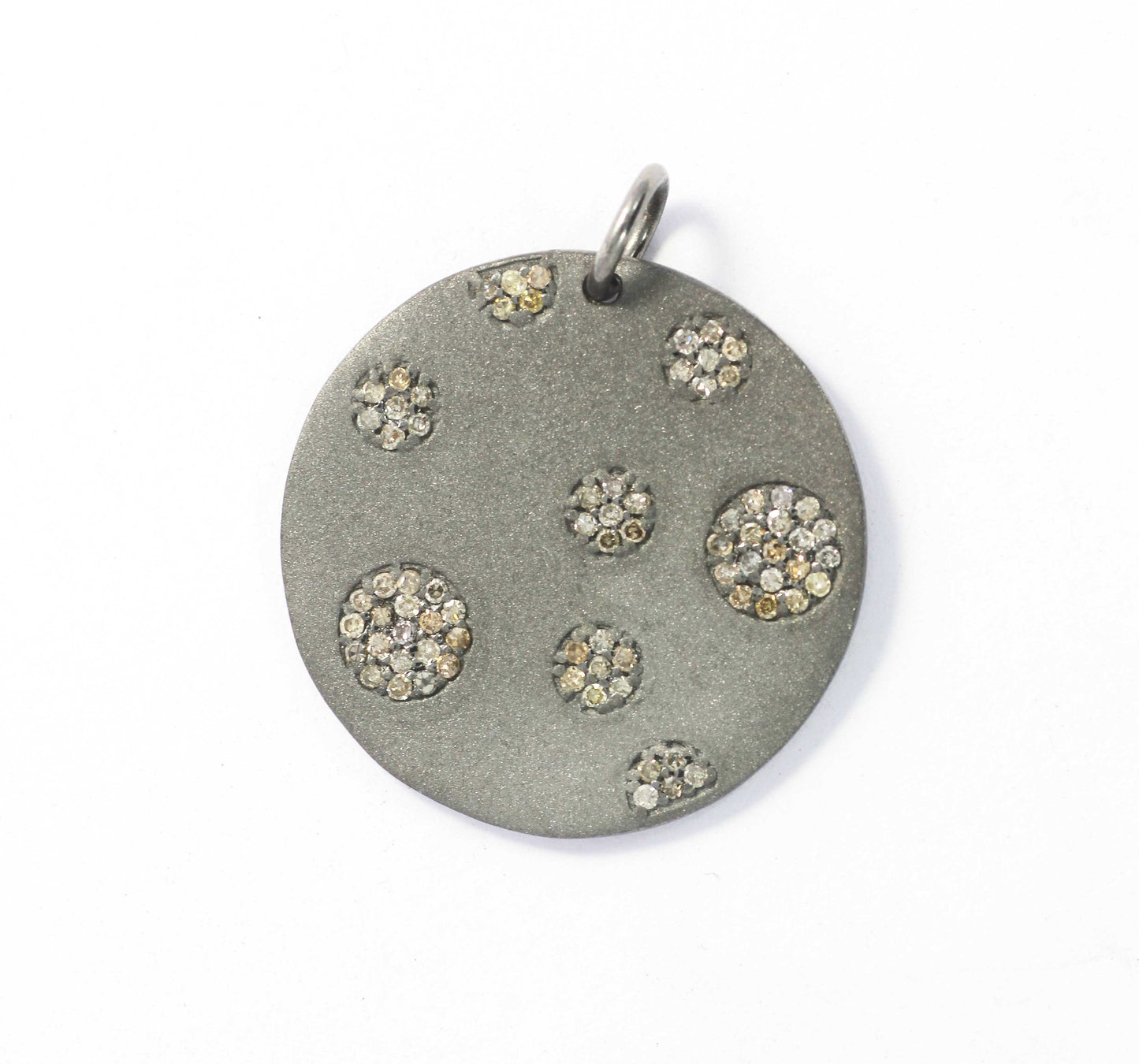 Round Shape Diamond Pendant