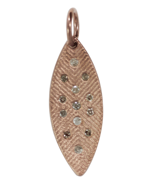Silver Pave Diamond Pendant