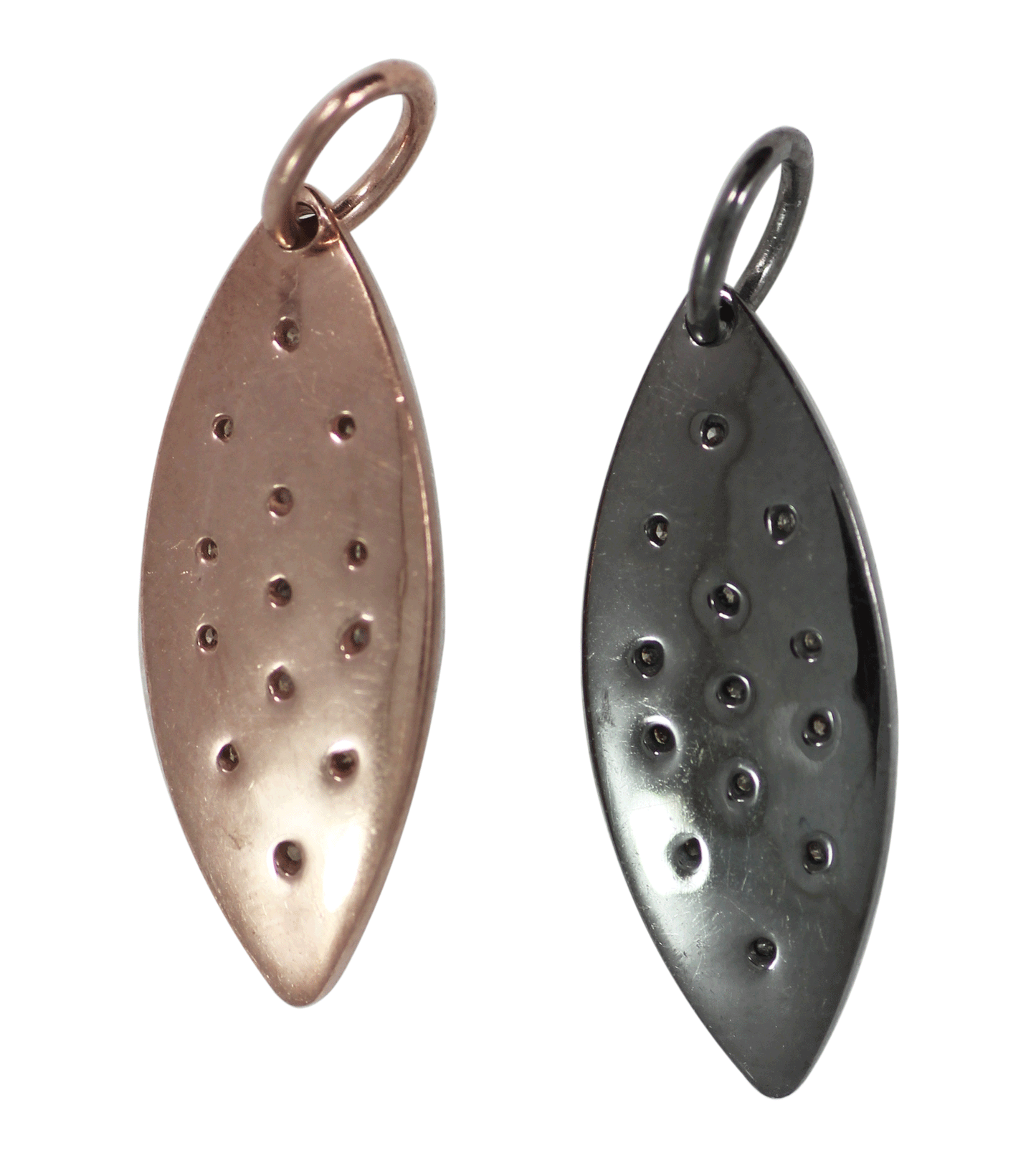 Silver Pave Diamond Pendant