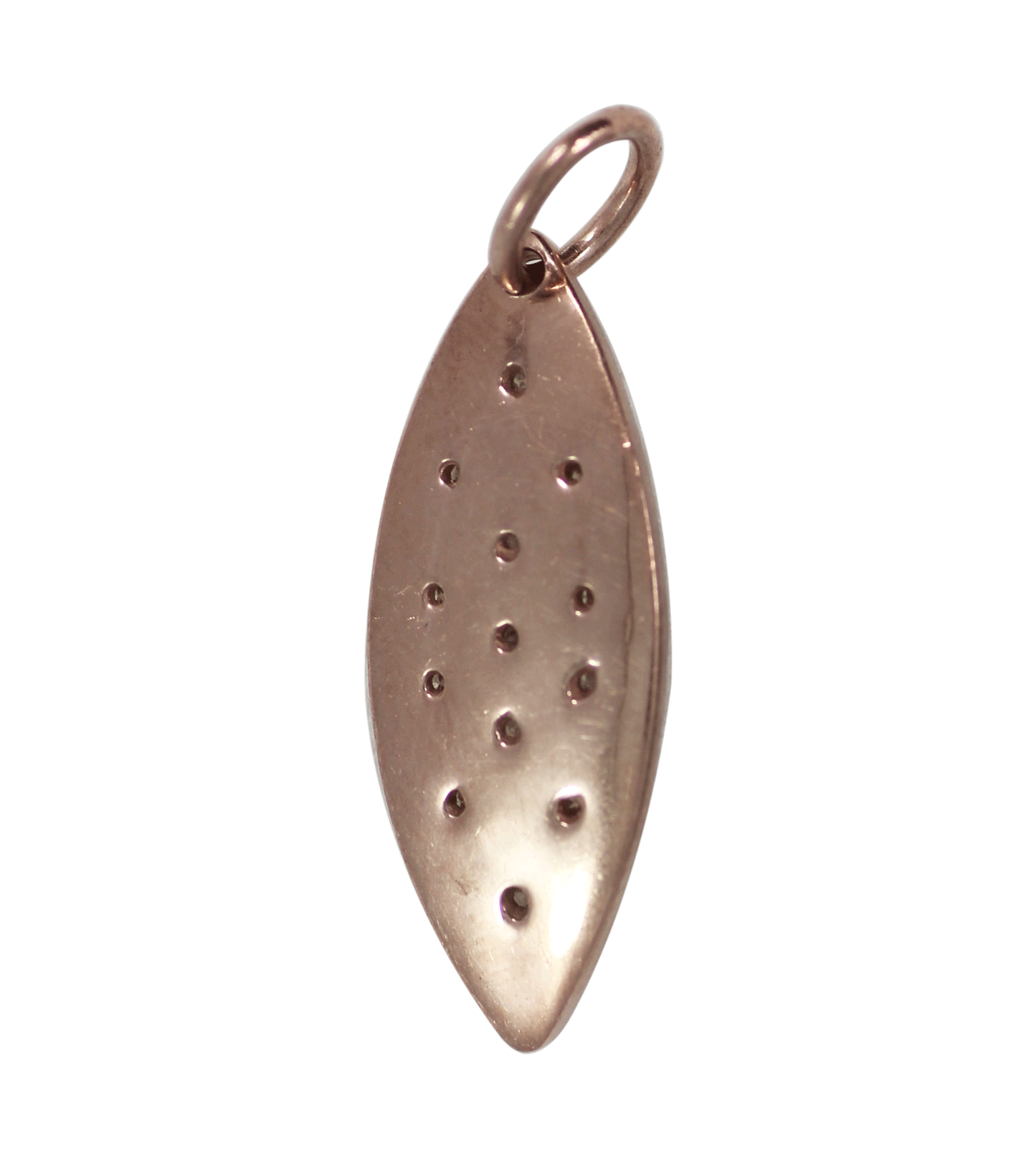 Silver Pave Diamond Pendant