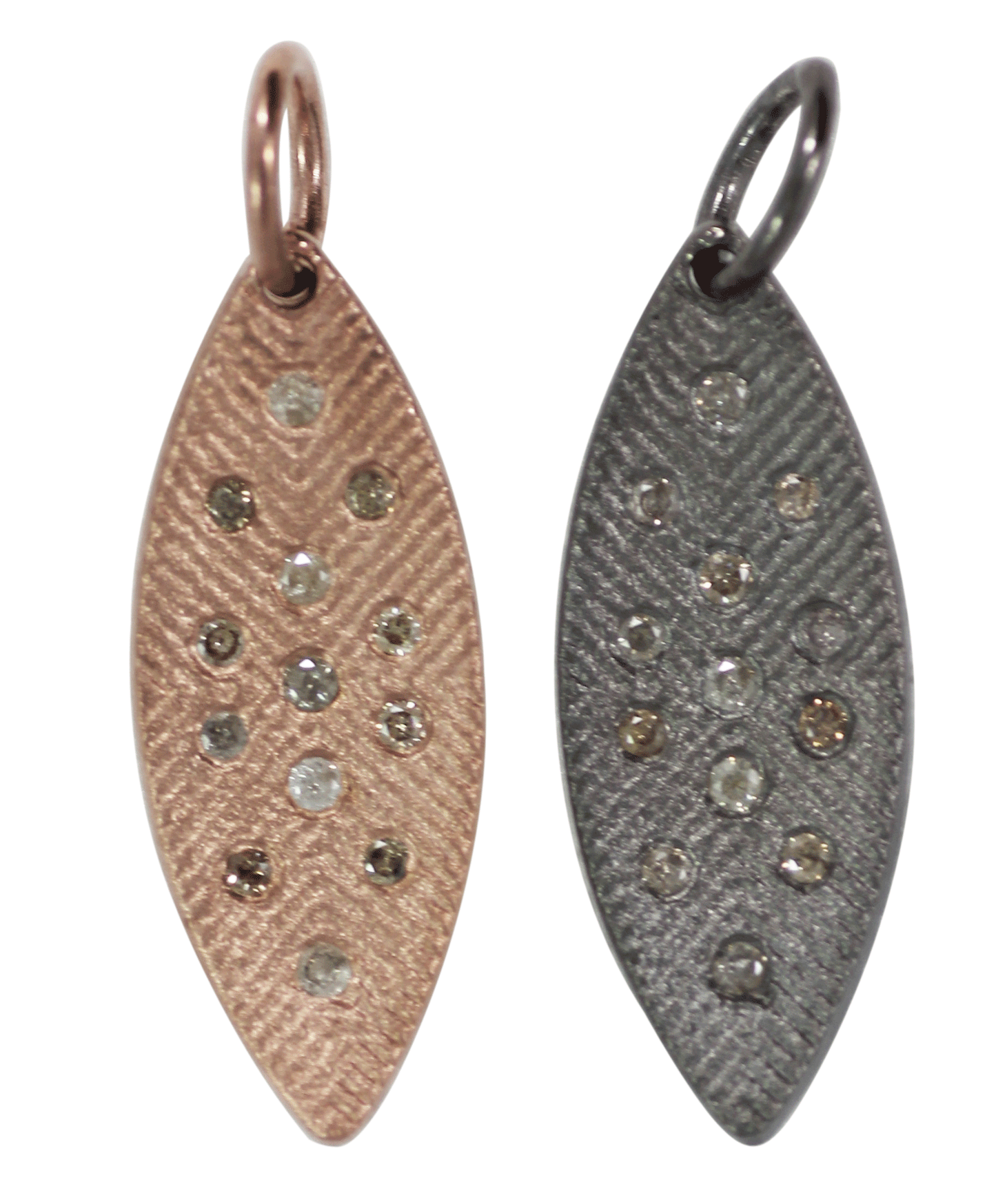 Silver Pave Diamond Pendant