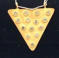 Triangle Shape Diamond Pendant