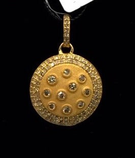 Round Shape Diamond Pendant