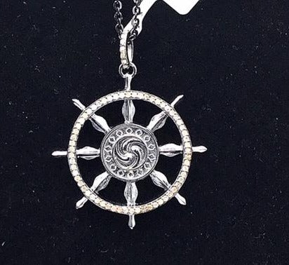 Round Chakra Diamond Pendant