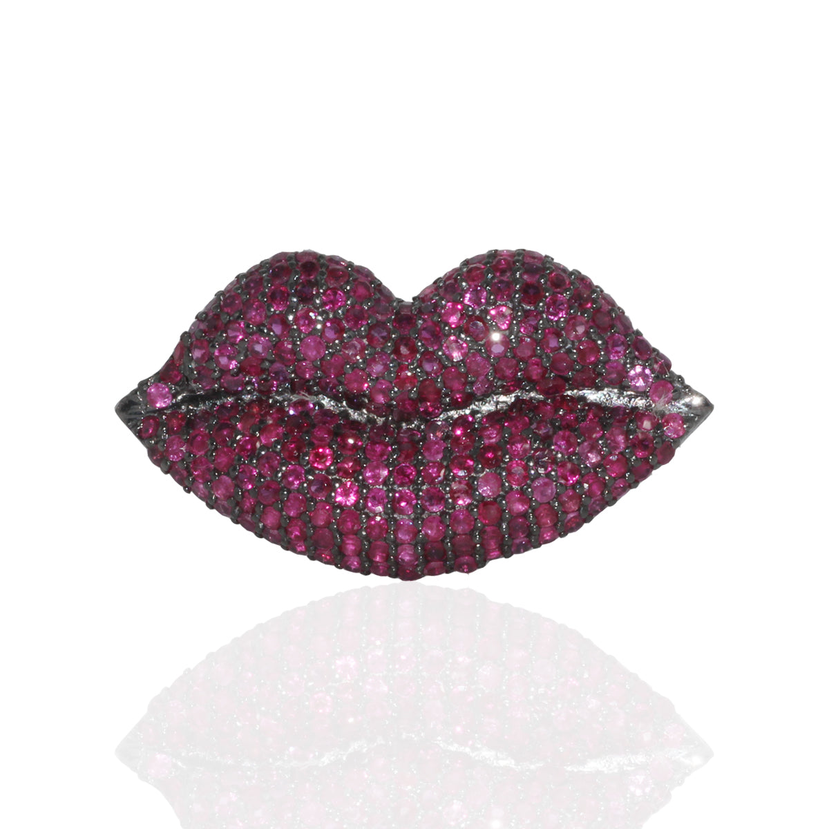 Lips Shape Designer Ring ,Lip Shape Party Ring