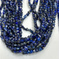 Lapis Lazuli Beads Faceted Coin