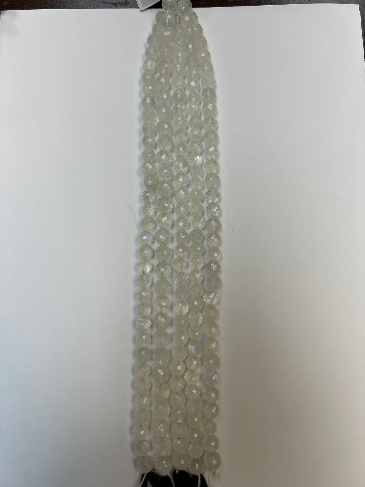 Rainbow Moonstone Facetted Round Beads, Faceted Beads