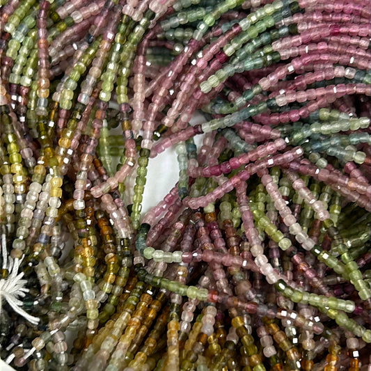 Tourmaline  Faceted Square