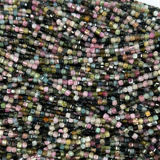 Tourmaline  Faceted Square