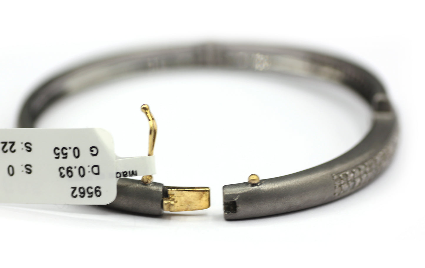 Sterling Silver Diamond Designer Bracelet