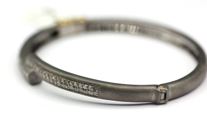 Sterling Silver Diamond Designer Bracelet