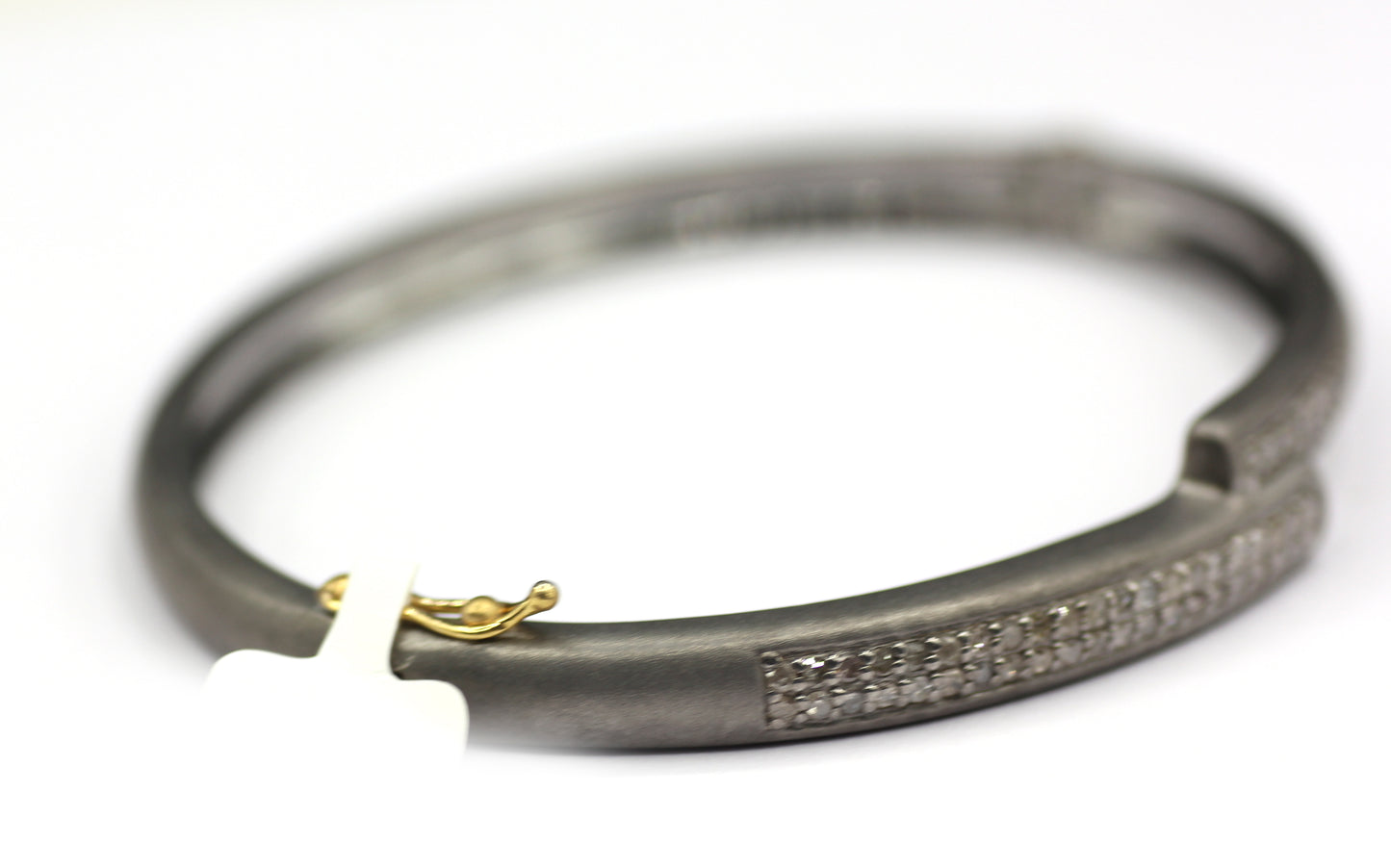 Sterling Silver Diamond Designer Bracelet