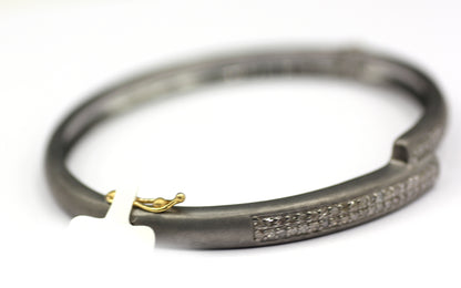 Sterling Silver Diamond Designer Bracelet