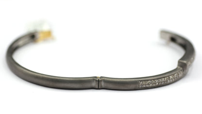 Sterling Silver Diamond Designer Bracelet