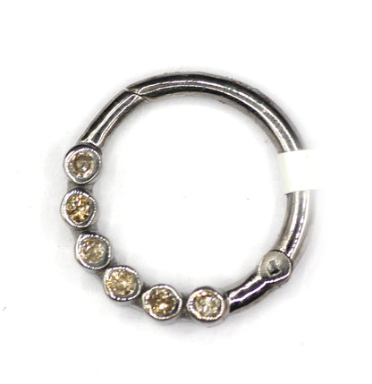 Diamond Clasps .925 Oxidized Sterling Silver Diamond Clasps, Genuine handmade diamond Clasps