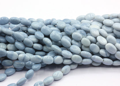 Blue Opal Smooth Oval