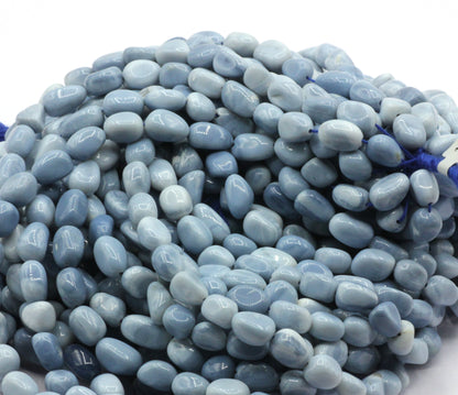 Blue Opal Smooth Nuggets