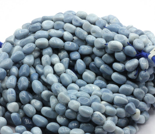 Blue Opal Smooth Nuggets
