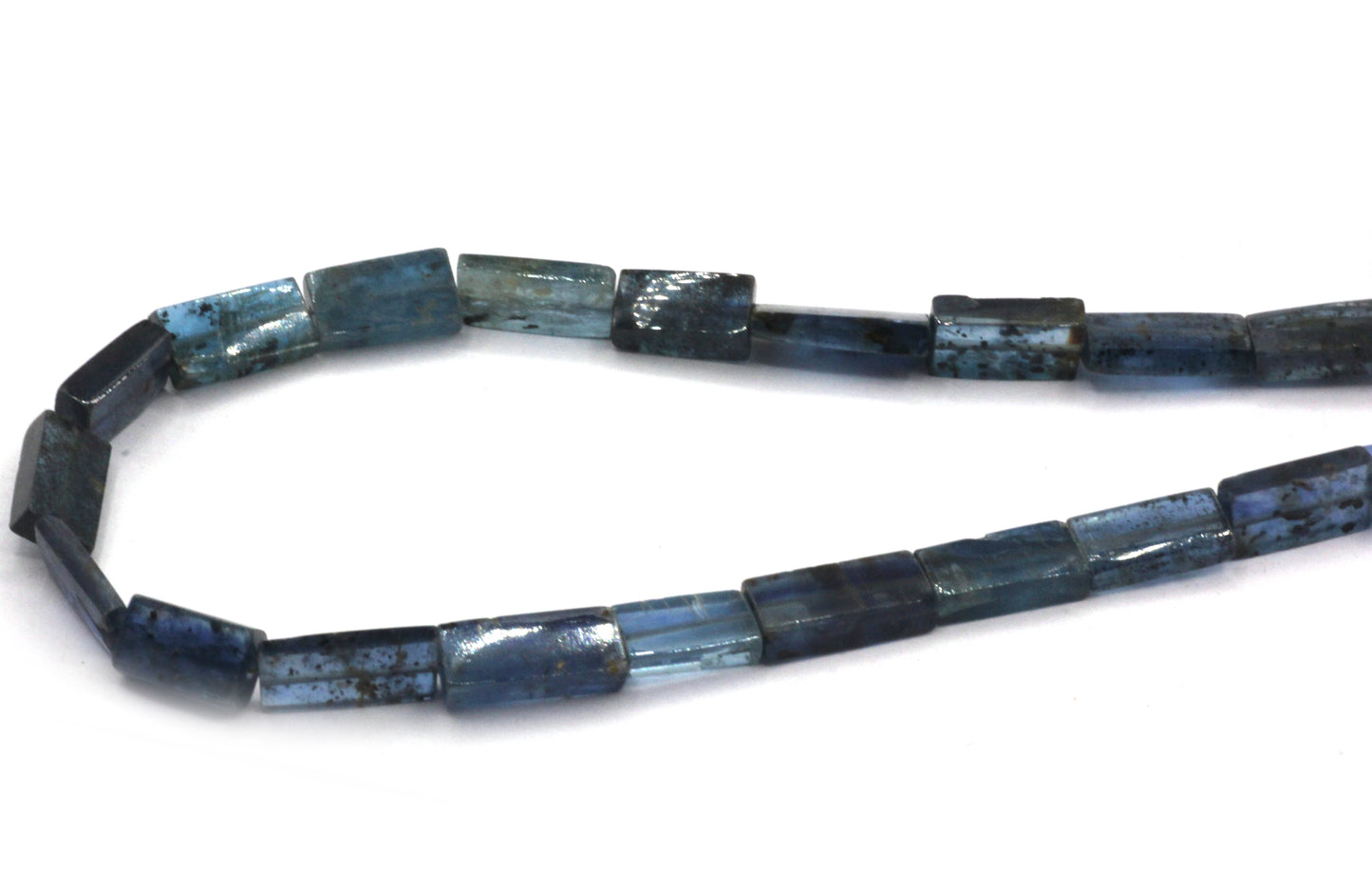 Kyanite Blue Slice Beads Rectangle