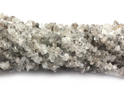 Quartz, Diamond Quartz Chip Beads, Herkimer diamond beads