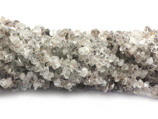 Diamond Quartz Chip Beads, Herkimer diamond beads