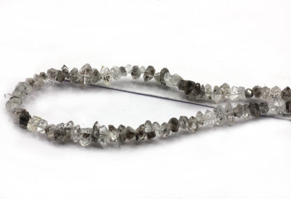 Quartz, Diamond Quartz Chip Beads, Herkimer diamond beads