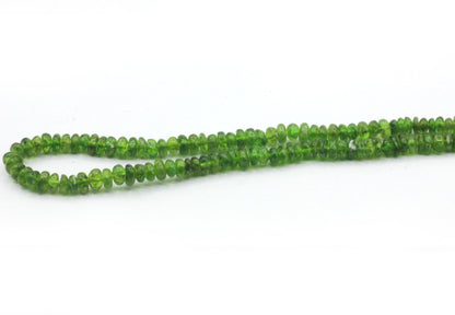 Chrome Diopside Smooth Beads, Natural Gemstone