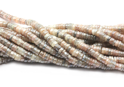 Mystic Moonstone Beads Smooth Heshi, Smooth Tyre