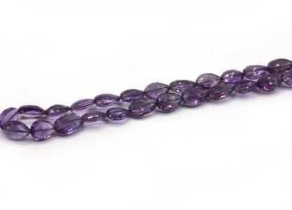 Amethyst Faceted Drop Beads
