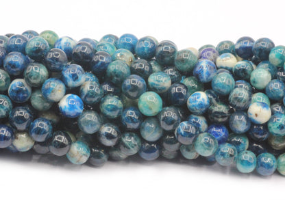 Afghanite Smooth Round Beads