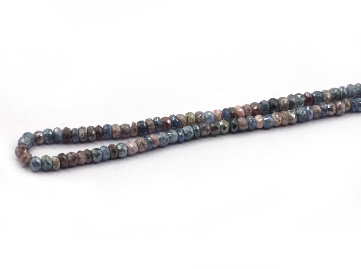 Sapphire, Multi Sapphire Beads Faceted, Multi Color Corundum Beads Faceted
