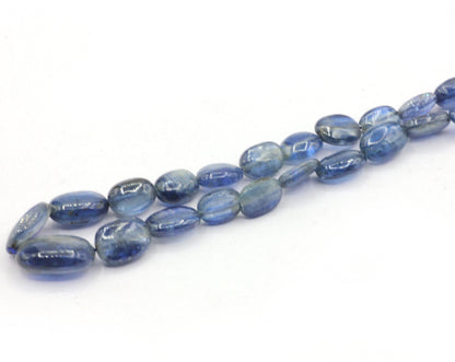 Kyanite Smooth Oval Beads