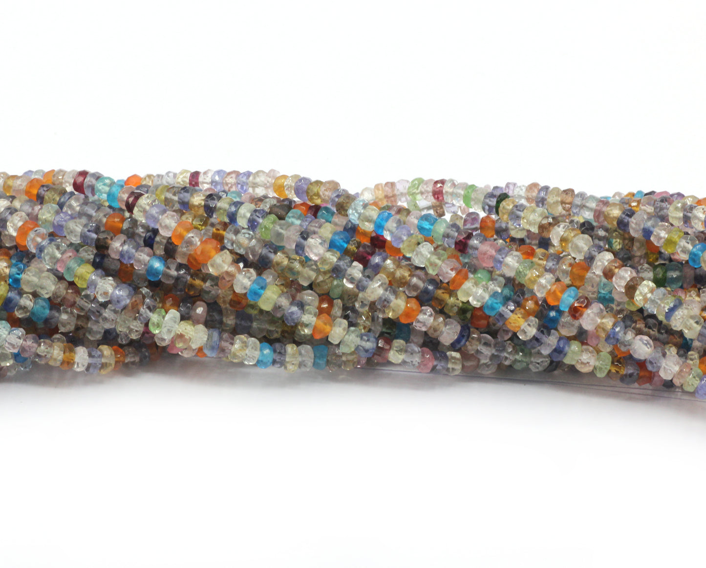 Multi Gemstone Beads Faceted