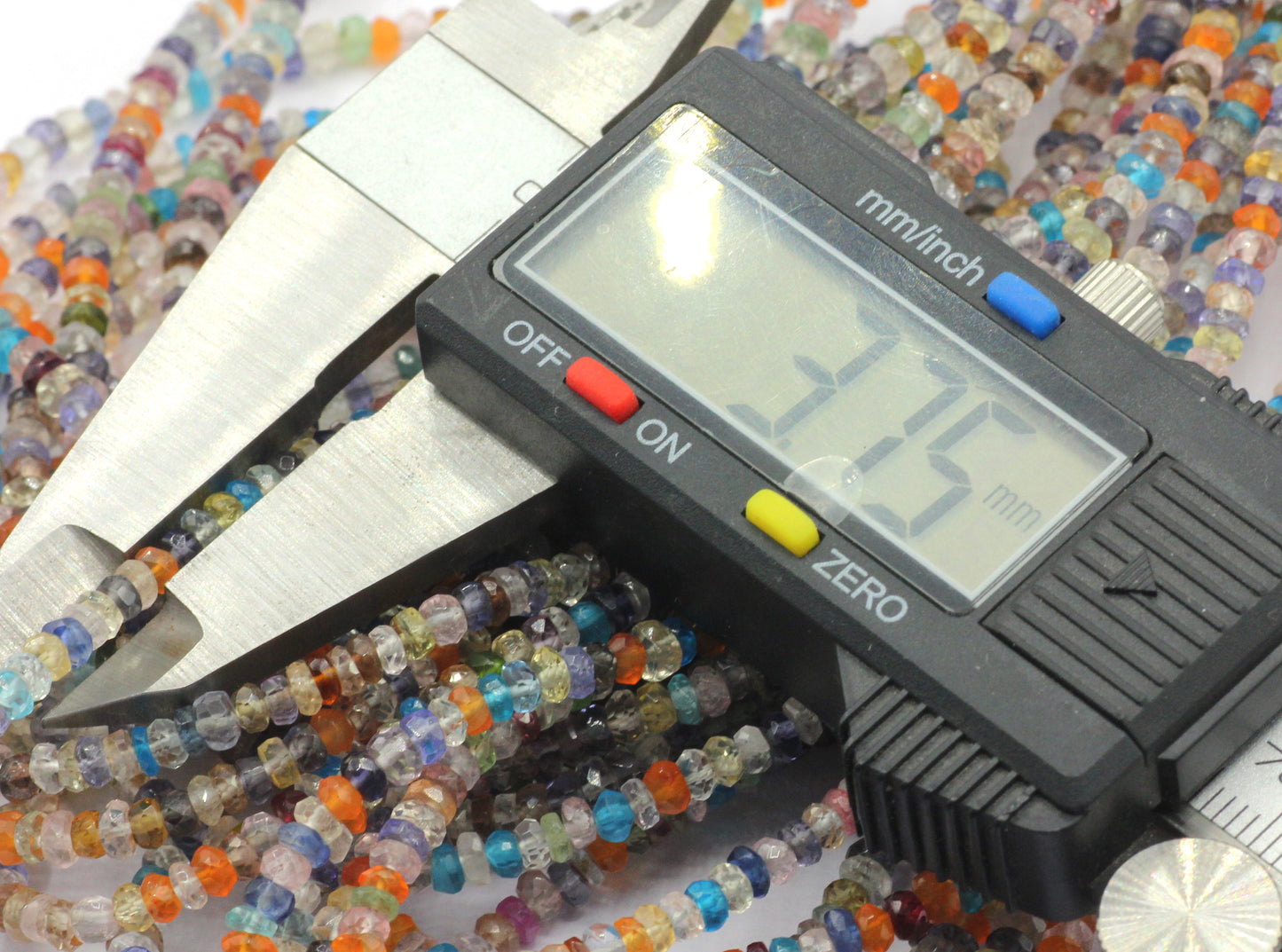 Multi Gemstone Beads Faceted