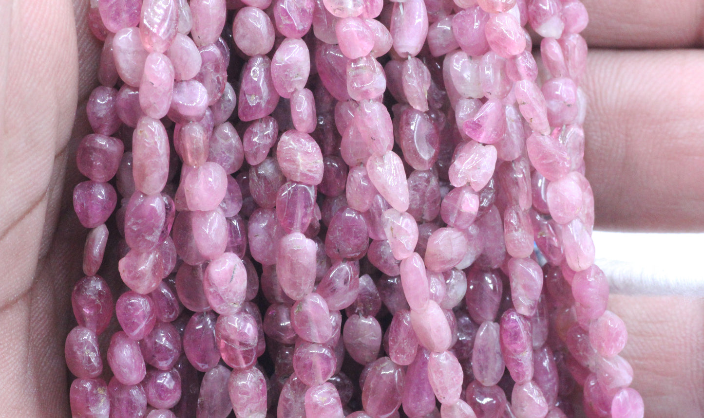 Tourmaline, Pink Tourmaline Smooth nugget