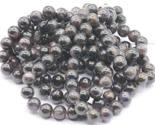 Chocolate Sapphire Smooth Round Beads, Wounder Sapphire Beads Round