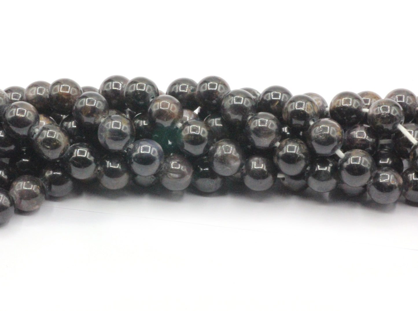 Sapphire Chocolate Smooth Round Beads, Wounder Sapphire Beads Round