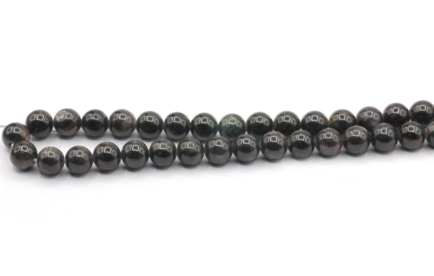 Sapphire Chocolate Smooth Round Beads, Wounder Sapphire Beads Round
