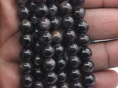 Sapphire Chocolate Smooth Round Beads, Wounder Sapphire Beads Round