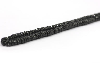 Black Spinel Faceted Beads,Faceted Beads