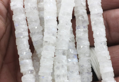 Rainbow Faceted Wheel Beads,Faceted Beads