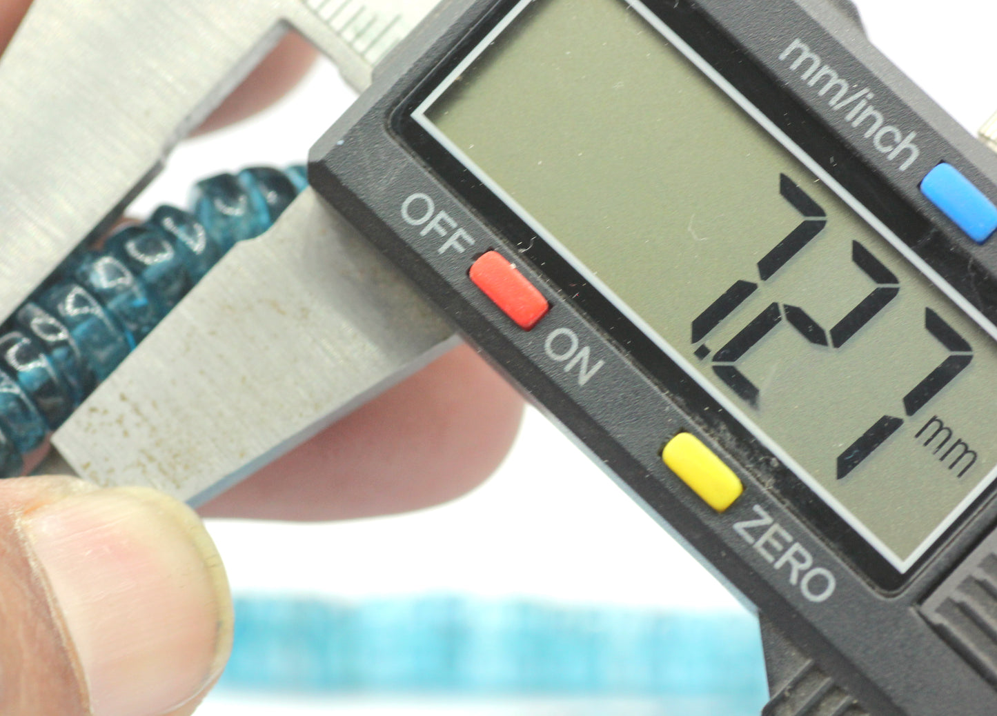 Blue Topaz Smooth Wheel Beads,Smooth Beads