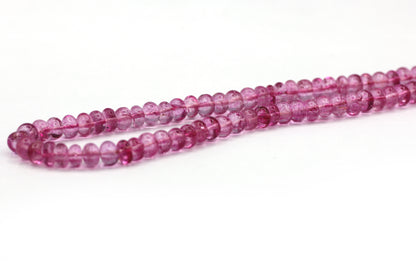 Pink Topaz Smooth Beads,Smooth Beads