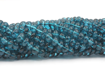 Blue Topaz Smooth Beads,Smooth Beads