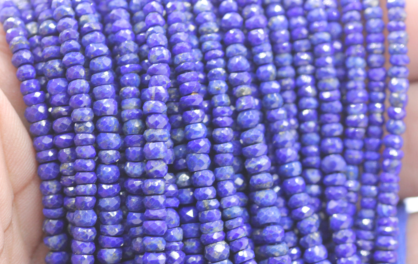Lapis lazuli Faceted Beads,Faceted Beads