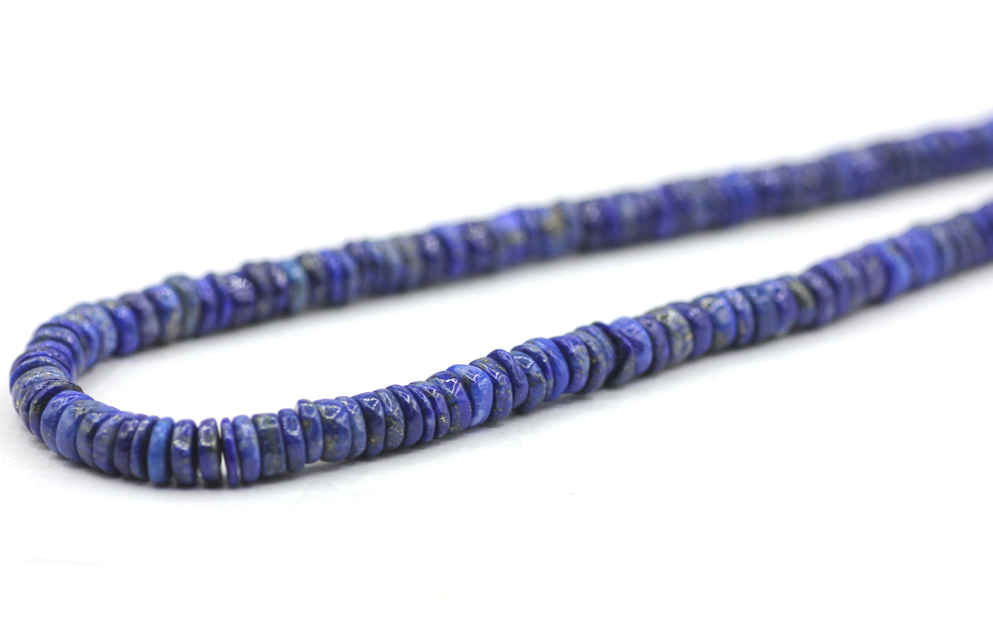 Lapis lazuli Smooth Wheel Beads,Smooth Beads
