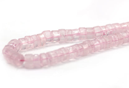Rose Quartz Fac Beads,Faceted Beads