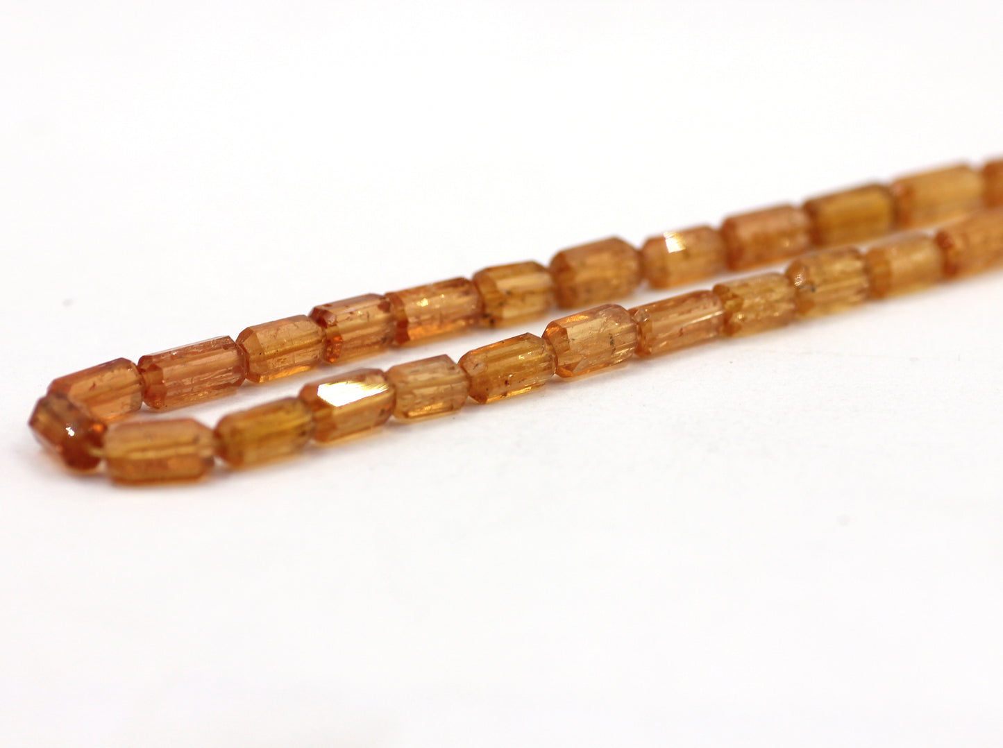 Imperial Topaz Tube Beads,Fac Beads